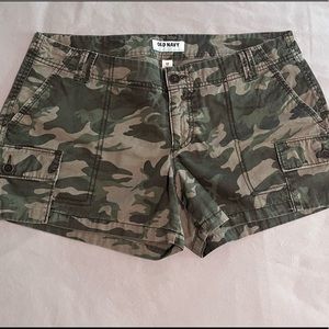 Old Navy ~ Camouflage Shorts ~ Size 12